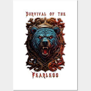 Survival of the Fearless Posters and Art